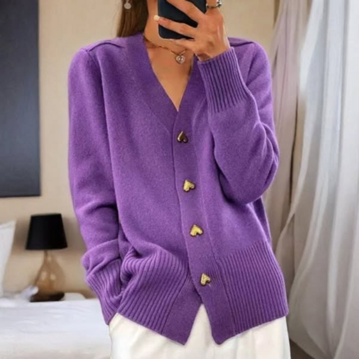 Luxe Reverie- Elegant cardigan