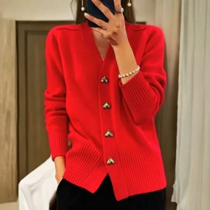 Luxe Reverie- Elegant cardigan