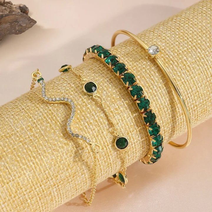 Green Envy Bracelet Set