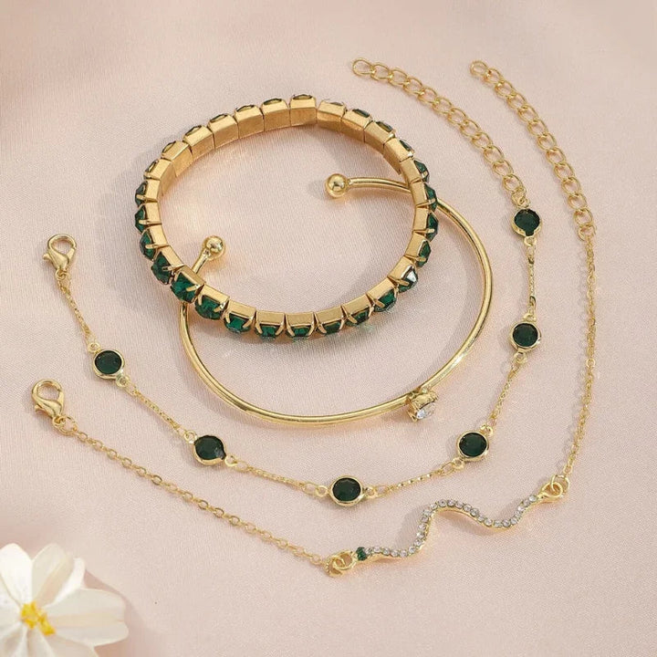 Green Envy Bracelet Set