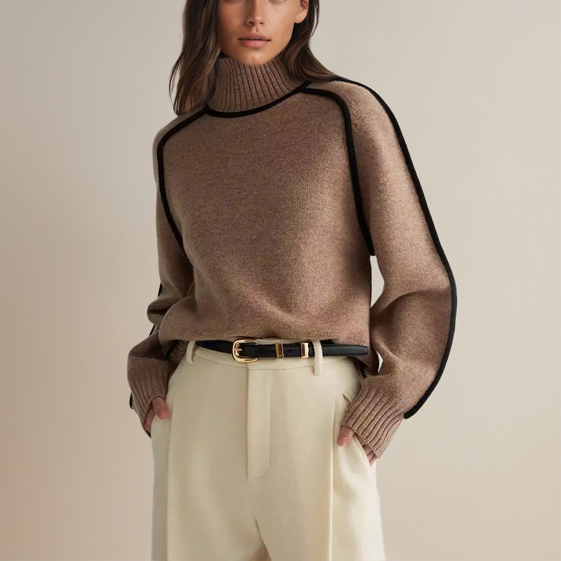 Hazeo Turtleneck Sweater