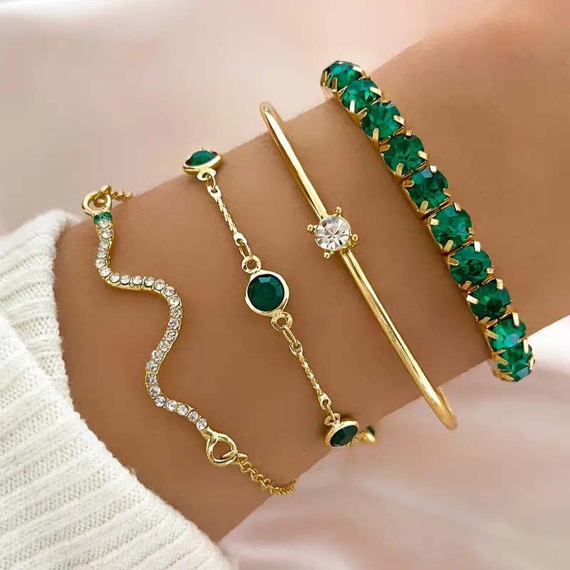 Green Envy Bracelet Set