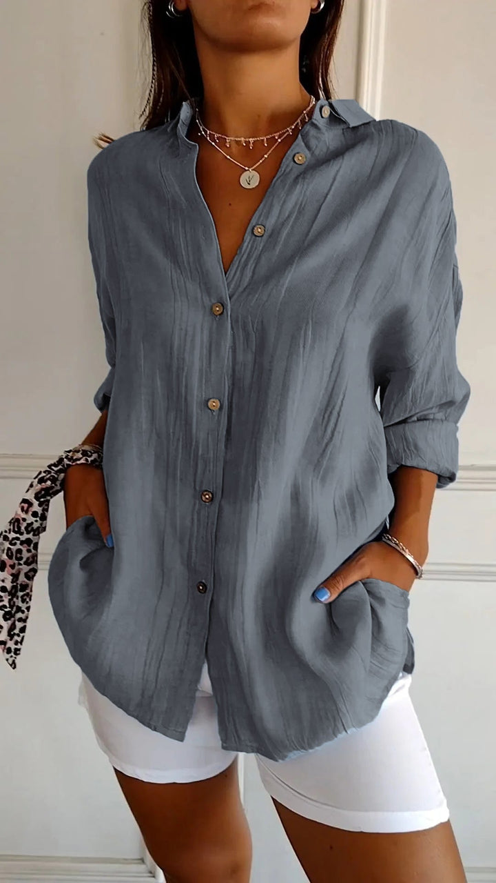 Sandra® - Comfortable Long Blouse