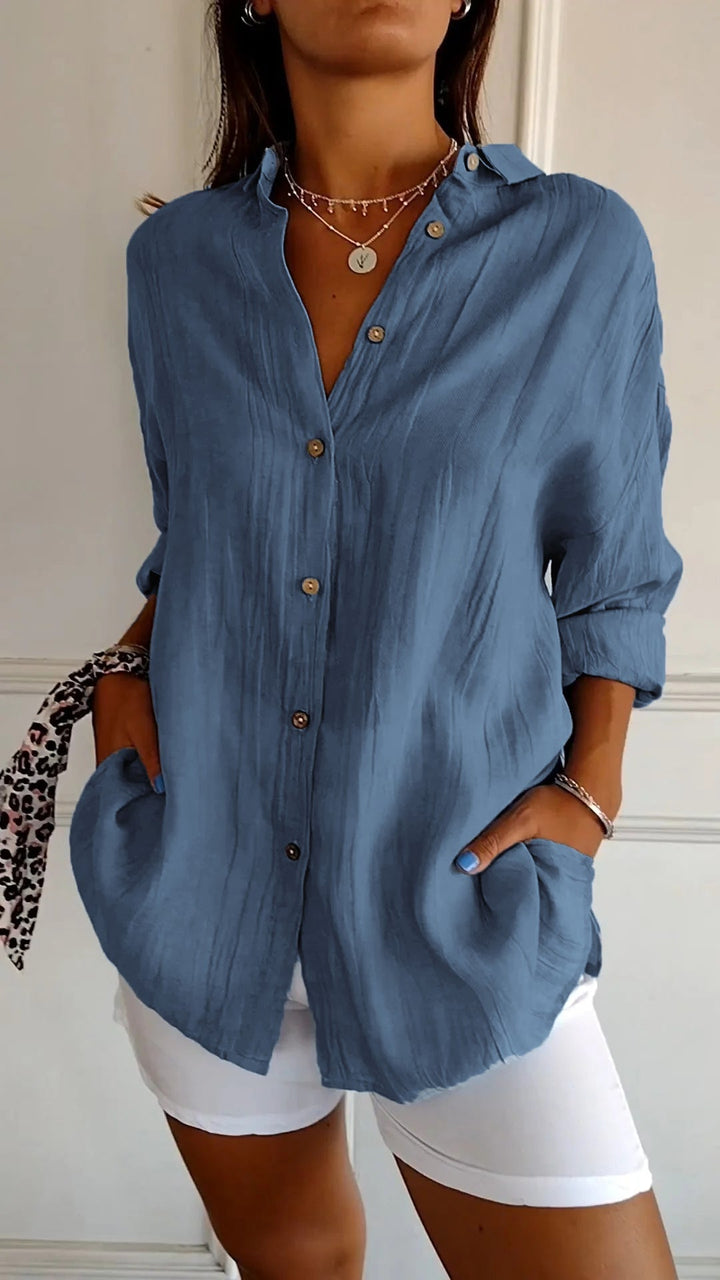 Sandra® - Comfortable Long Blouse