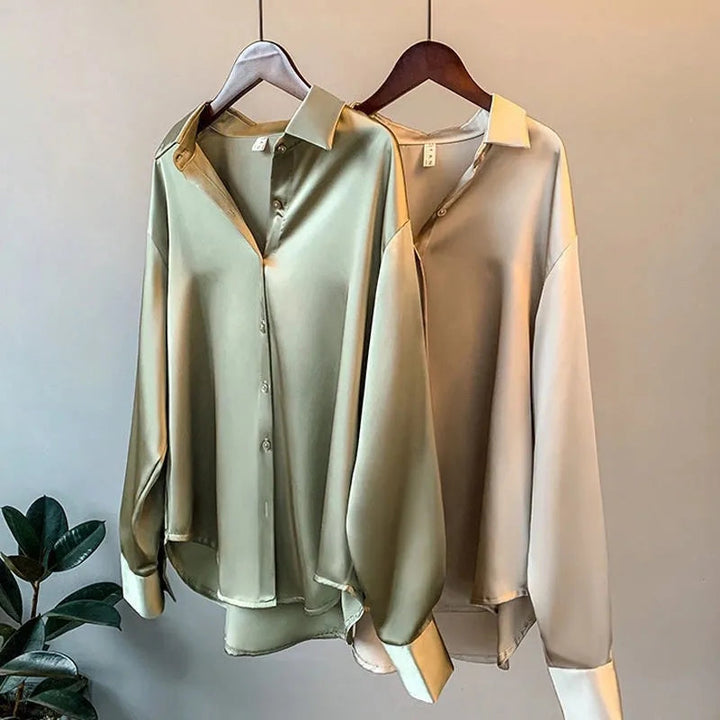 Juxe Satin Blouse